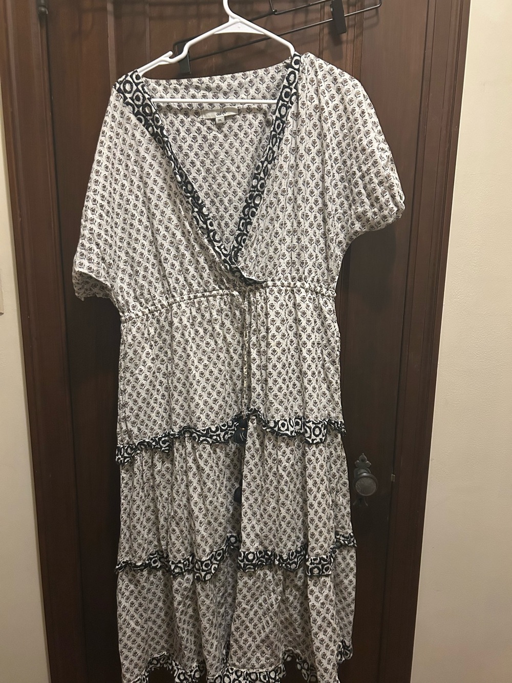 EUC Size 2x Adrift Tired Boho Maxi Dress
